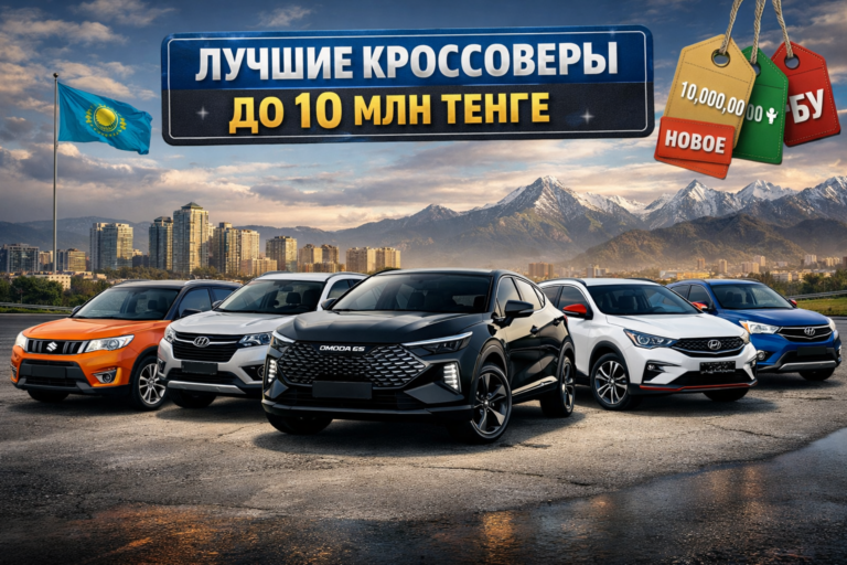 Лучшие кроссоверы до 10 млн тенге в Казахстане