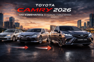 Toyota Camry 2026: что изменилось в новом поколении