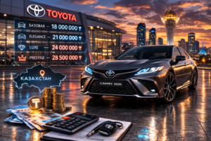 Toyota Camry 2026 цена Казахстан